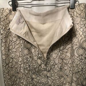 LOFT lace pencil skirt